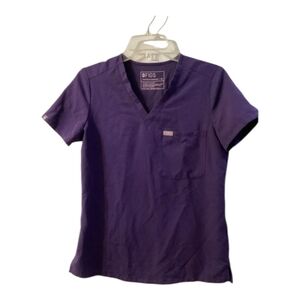 Figs‎ Technical Collection Scrub Top In Purple